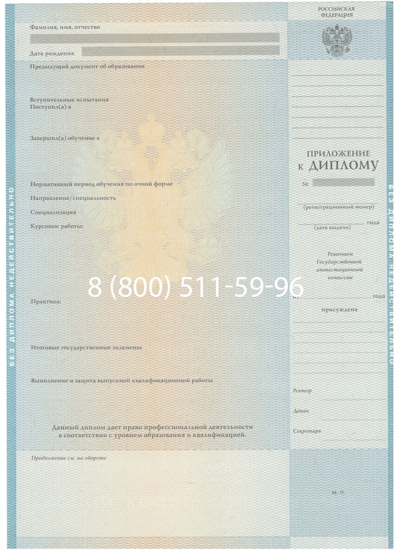 Заказать Диплом бакалавра 2010-2011 годов в Тюмени