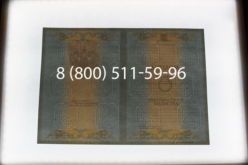 Заказать Диплом магистра 2003-2009 годов в Тюмени