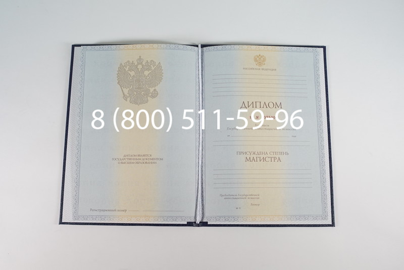 Диплом магистра 2012-2013 годов в Тюмени