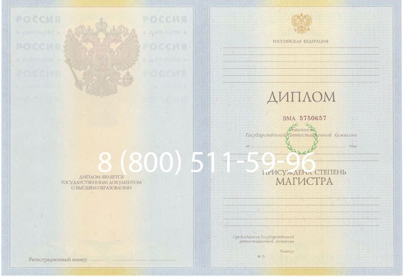 Купить Диплом магистра 2010-2011 годов в Тюмени