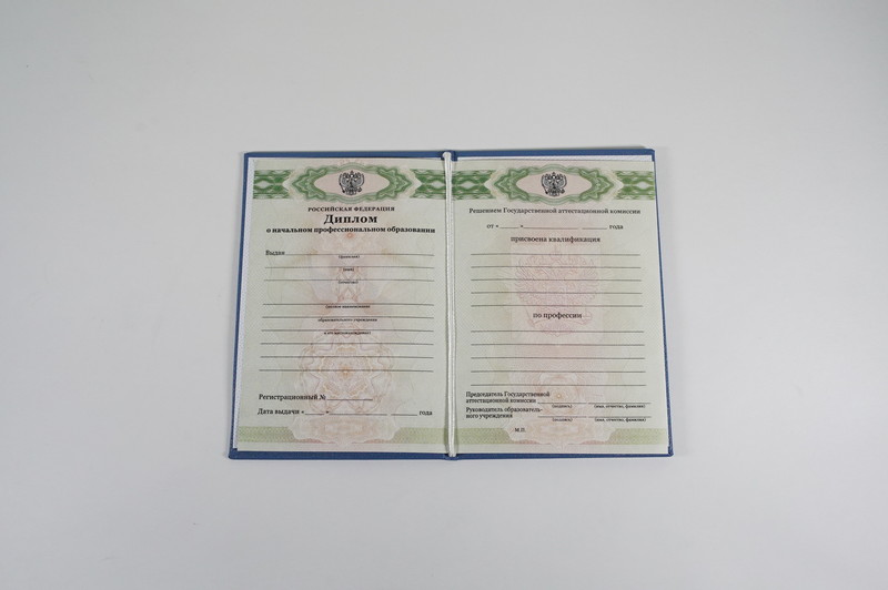 Диплом о начальном образовании  2010-2026 годов в Тюмени