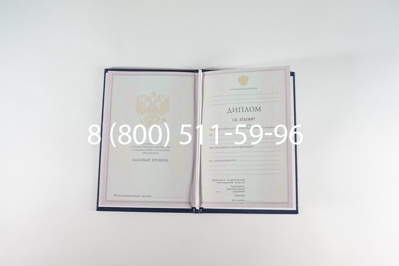 Диплом о среднем образовании 2003-2006 годов в Тюмени