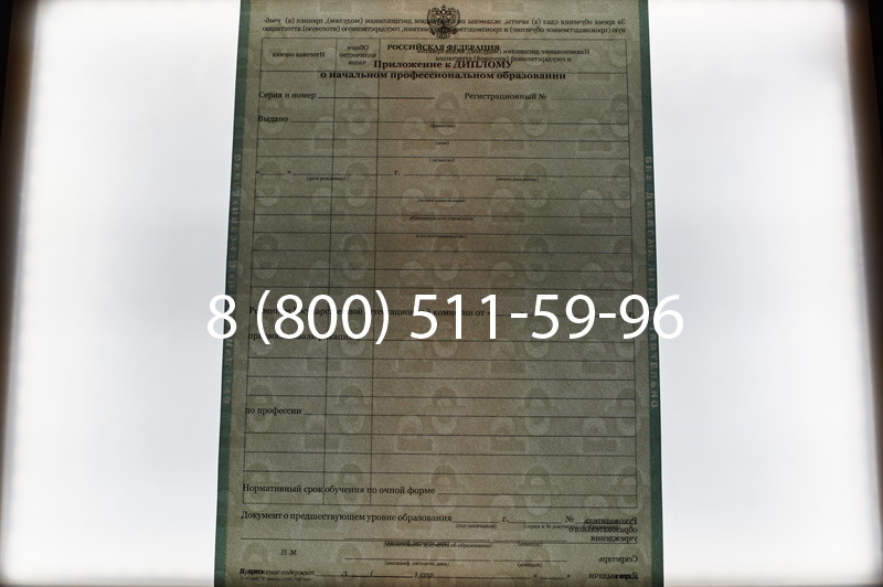 Заказать Диплом ПТУ 2014-2026 года в Тюмени