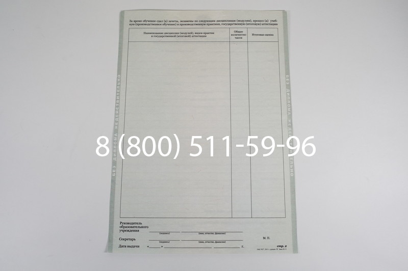 Диплом ПТУ 2014-2026 года в Тюмени