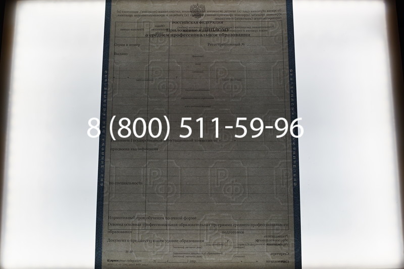 Заказать Диплом техникума 2011-2013 годов в Тюмени