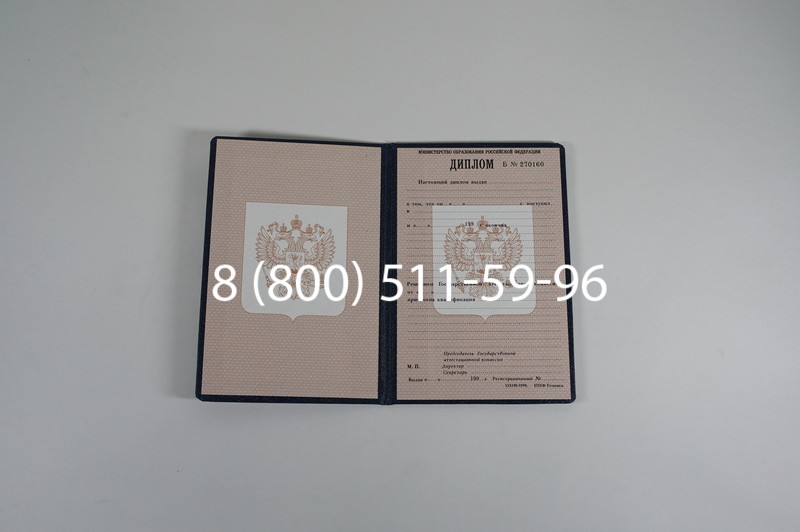 Заказать Диплом училища 1995-2006 годов в Тюмени
